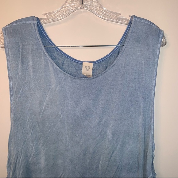 Free People Uptown Ruffle Tank Top M - Picture 9 of 10